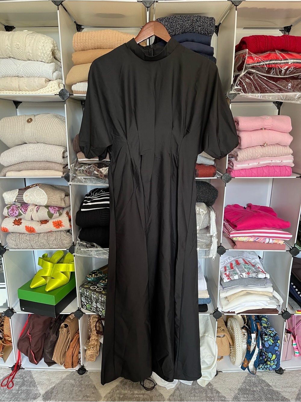 NWOT Black Maxi Dress